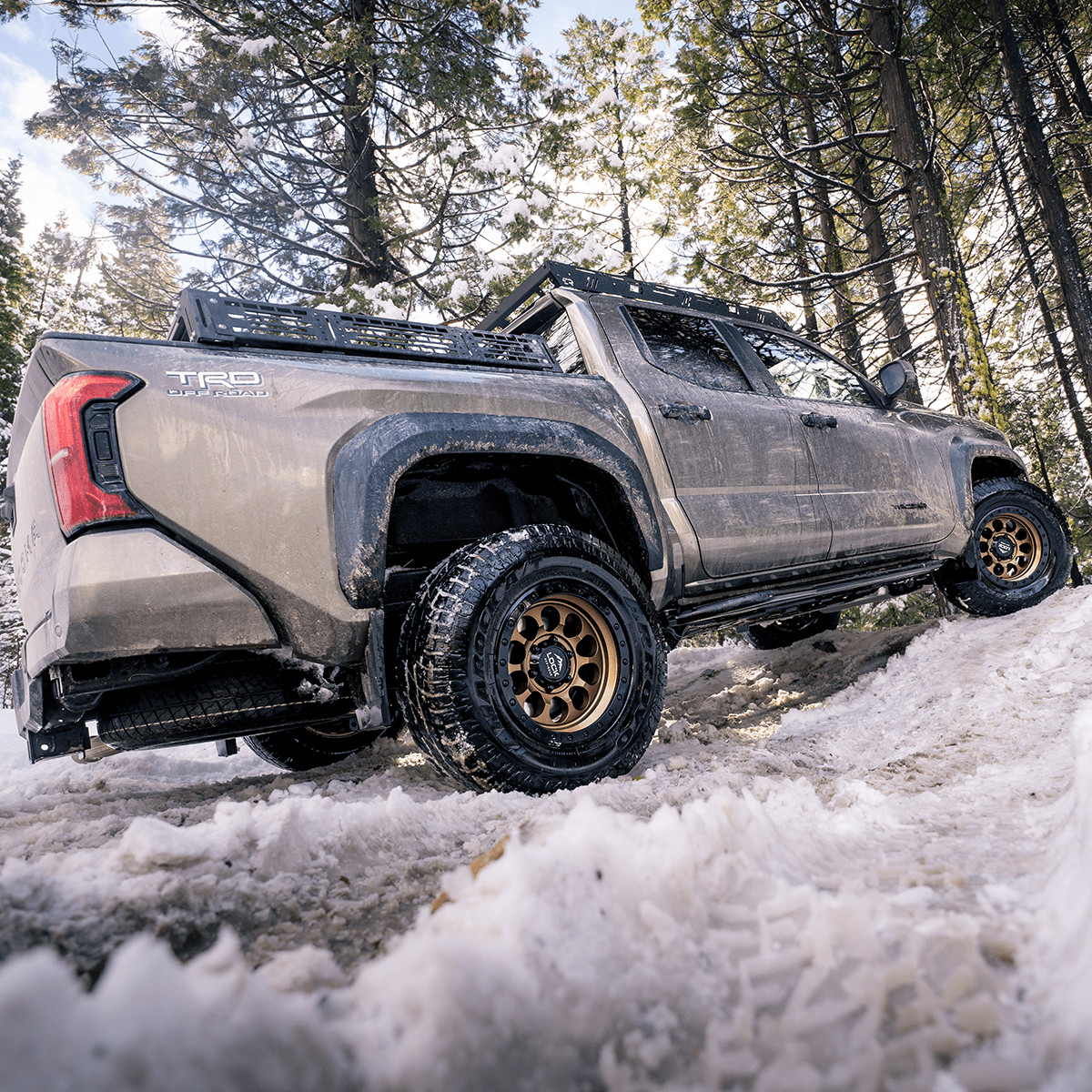 Cali Raised LED Rock Sliders/Armor Step Edition Rock Sliders For 2024+ Toyota Tacoma