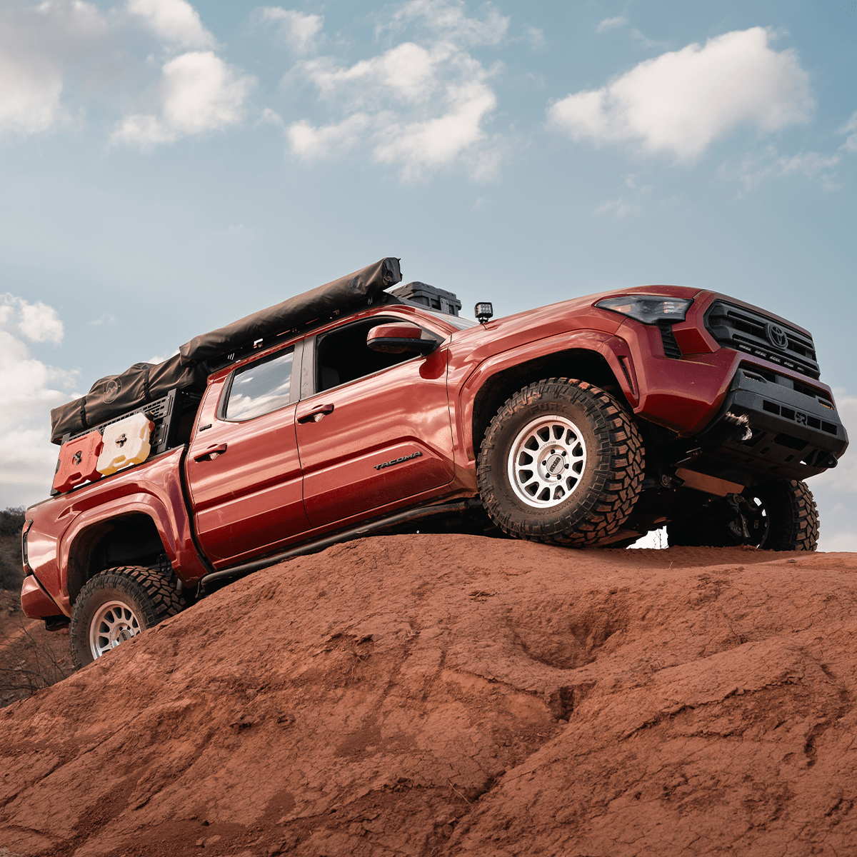 Cali Raised LED Rock Sliders/Armor Step Edition Rock Sliders For 2024+ Toyota Tacoma