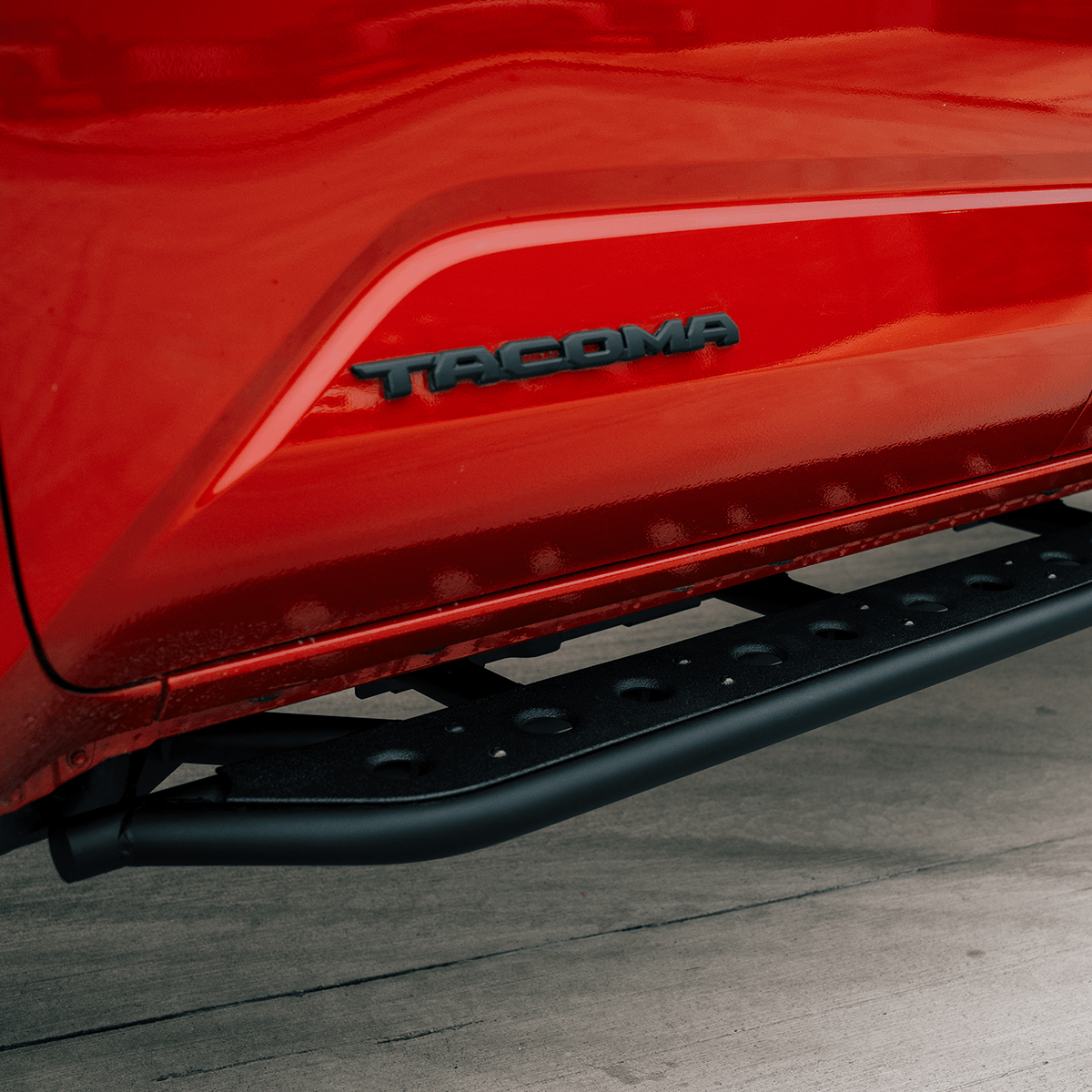 Cali Raised LED Rock Sliders/Armor Step Edition Rock Sliders For 2024+ Toyota Tacoma