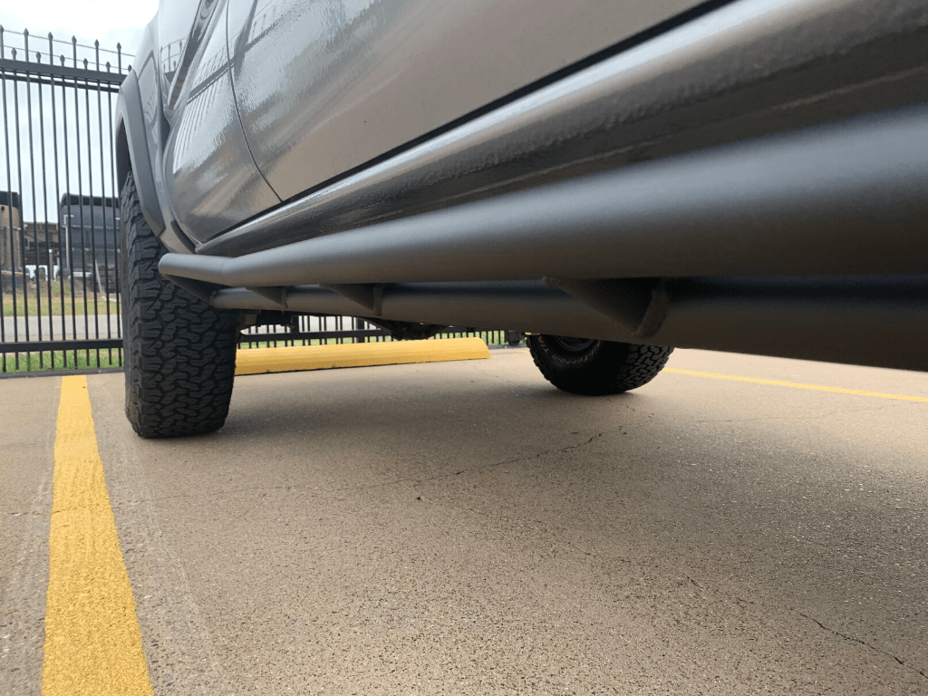 Cali Raised LED Rock Sliders/Armor Trail Edition Rock Sliders For 2005-2023 Toyota Tacoma