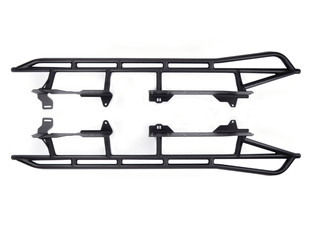 Cali Raised LED Rock Sliders/Armor Trail Edition Rock Sliders For 2005-2023 Toyota Tacoma