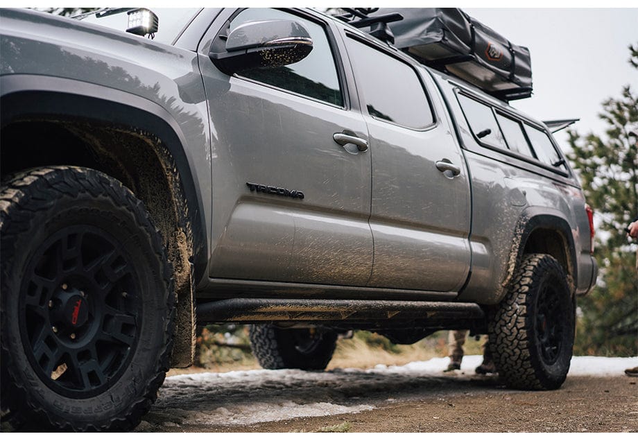 Cali Raised LED Rock Sliders/Armor Trail Edition Rock Sliders For 2005-2023 Toyota Tacoma