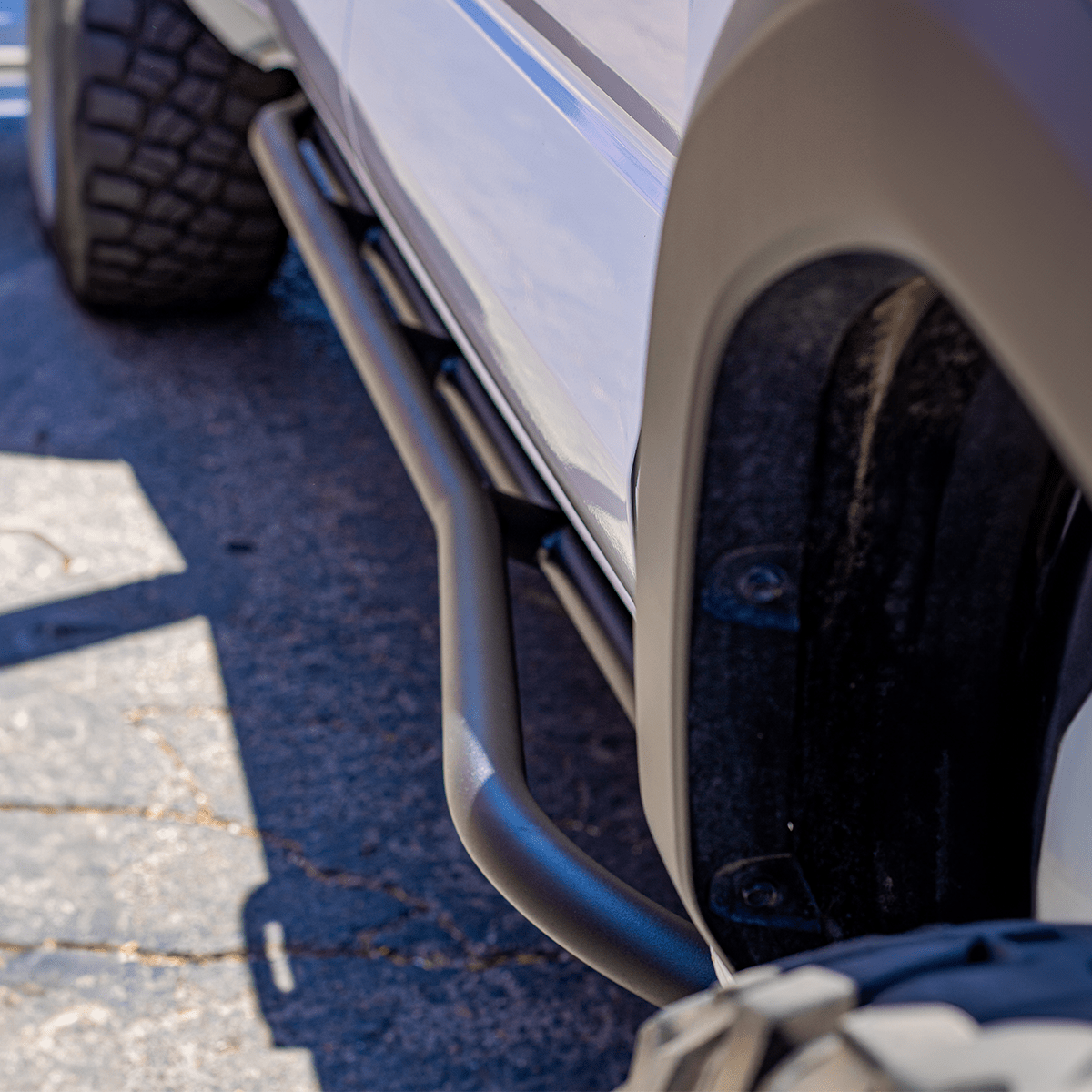 Cali Raised LED Rock Sliders/Armor Trail Edition Rock Sliders For 2024+ Toyota Tacoma