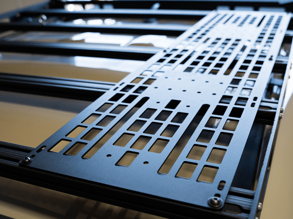 Cali Raised LED Roof Rack Accessories MOLLE Panel For Sherpa Roof Rack