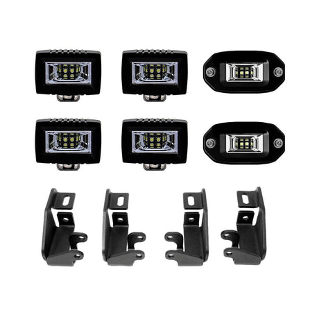 Cali Raised LED Roof Rack Accessories Premium Roof Rack 360 Lighting Kit for Tacoma and Tundra