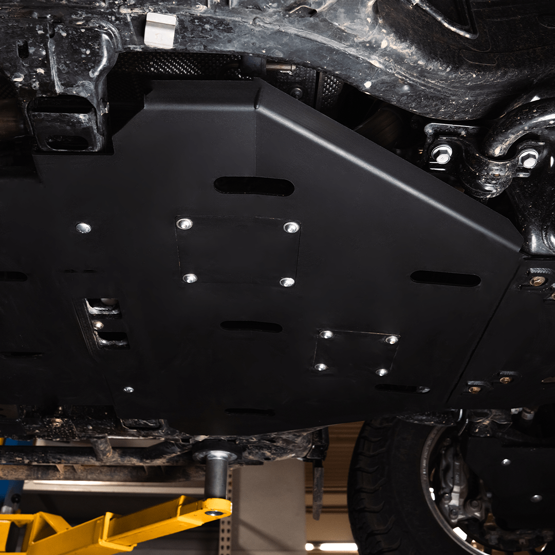 Cali Raised LED Skid Plate Cat Shield & Transmission Skid Plate For 2024+ Toyota Tacoma