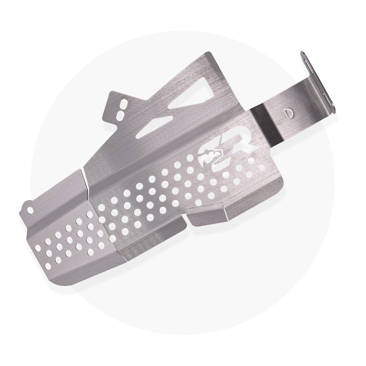 Cali Raised LED Skid Plate Catalytic Converter Shield For 2016-2023 Toyota Tacoma