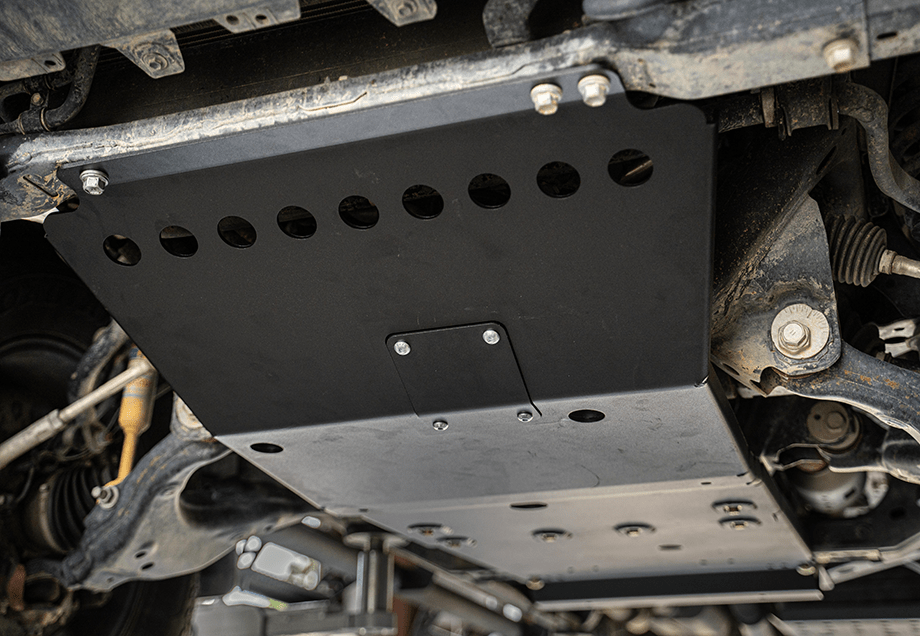 Cali Raised LED Skid Plate Front Skid Plate For 2005-2023 Toyota Tacoma