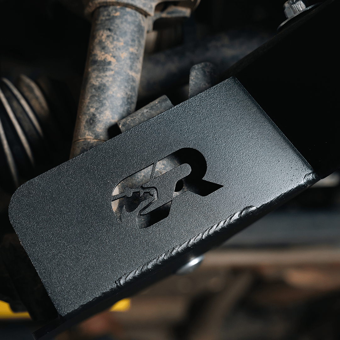 Cali Raised LED Skid Plate Lower Control Arm Skid Plate For 2024+ Toyota Tacoma