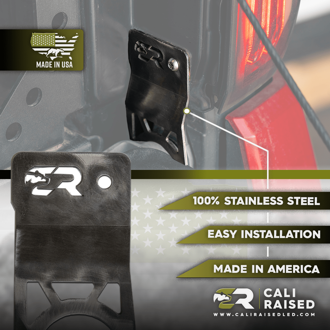 Cali Raised LED Ultimate Tailgate Theft Protector Plate for 2024+ Toyota Tacoma Trucks