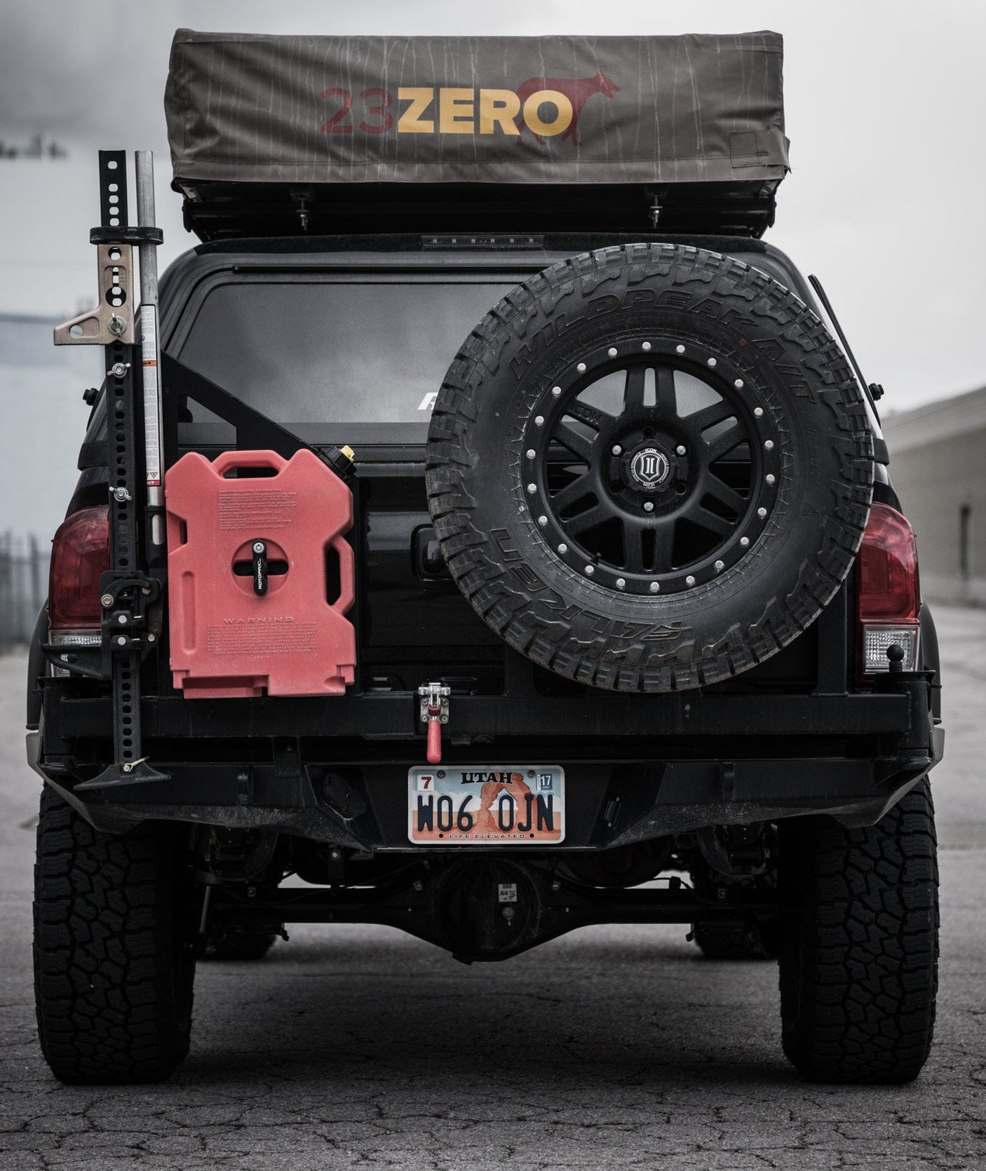 CBI/Prinsu TOYOTA TACOMA HIGH CLEARANCE SWING ARM REAR BUMPER | 2016-2021