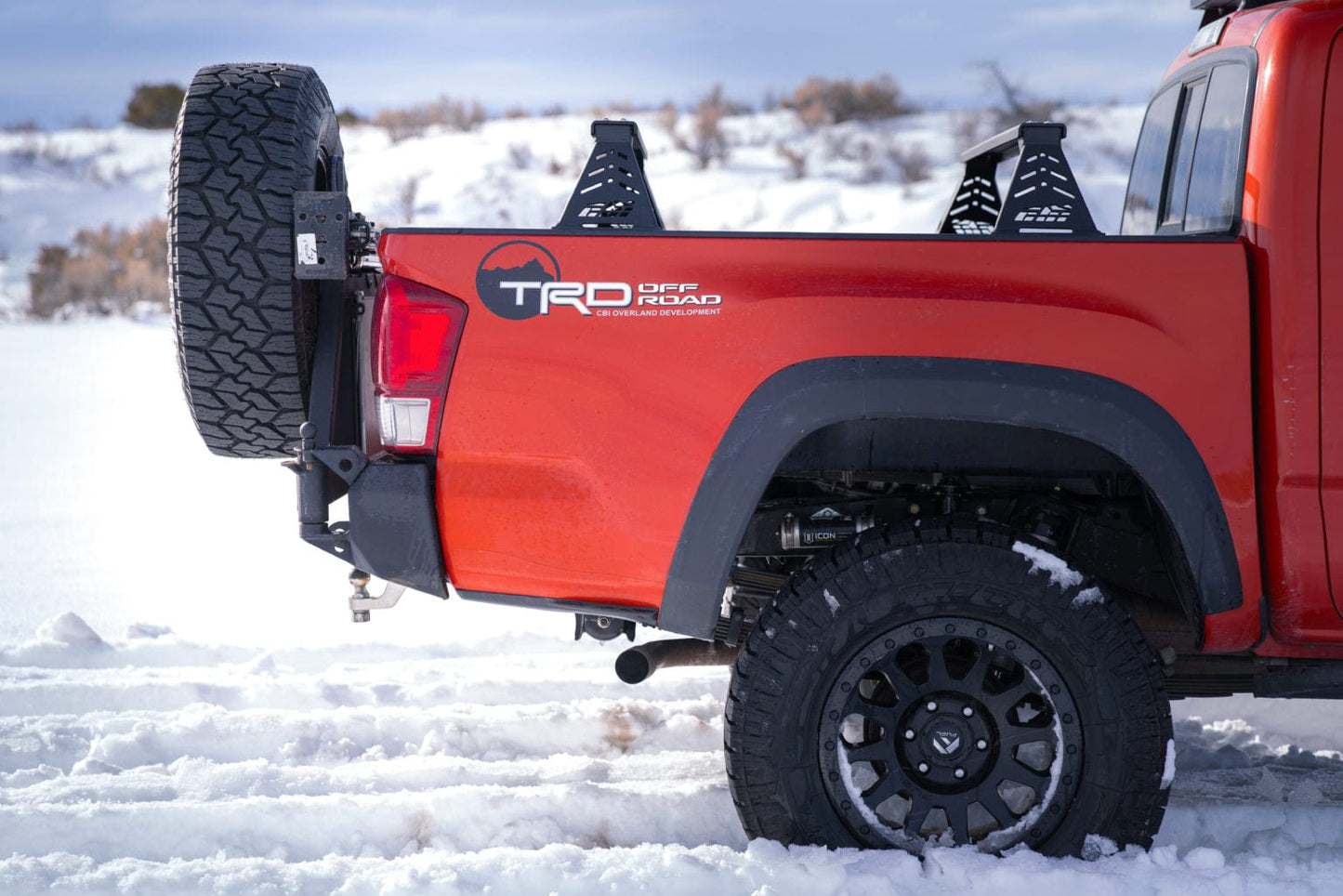 CBI/Prinsu TOYOTA TACOMA OVERLAND BED BARS | 2016-2022