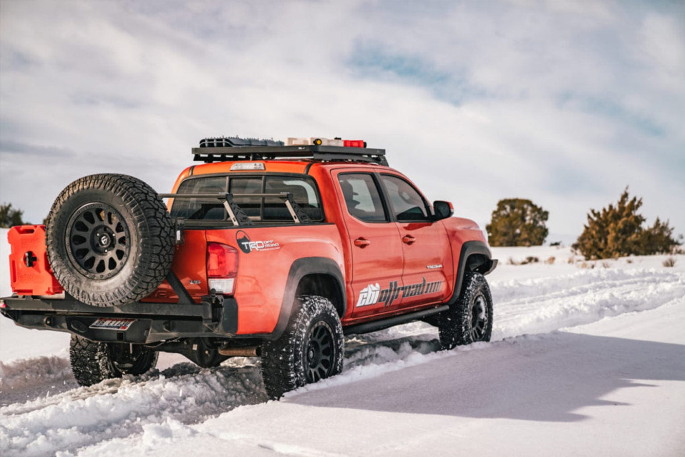 CBI/Prinsu TOYOTA TACOMA SWING ARM REAR BUMPER | 2016-2021