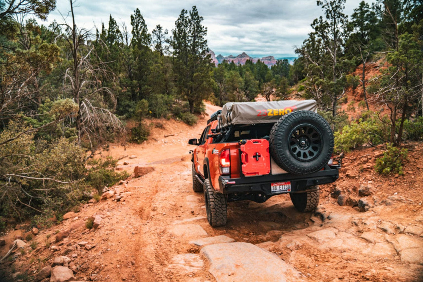 CBI/Prinsu TOYOTA TACOMA SWING ARM REAR BUMPER | 2016-2021