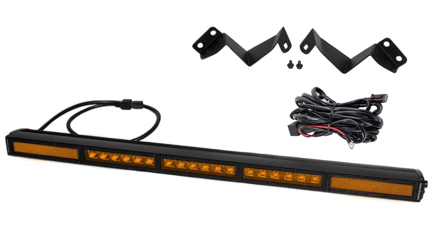 Diode Dynamics Amber Combo / One 30" Light Bar 2016-2023 Toyota Tacoma Stealth Light Bar Kit