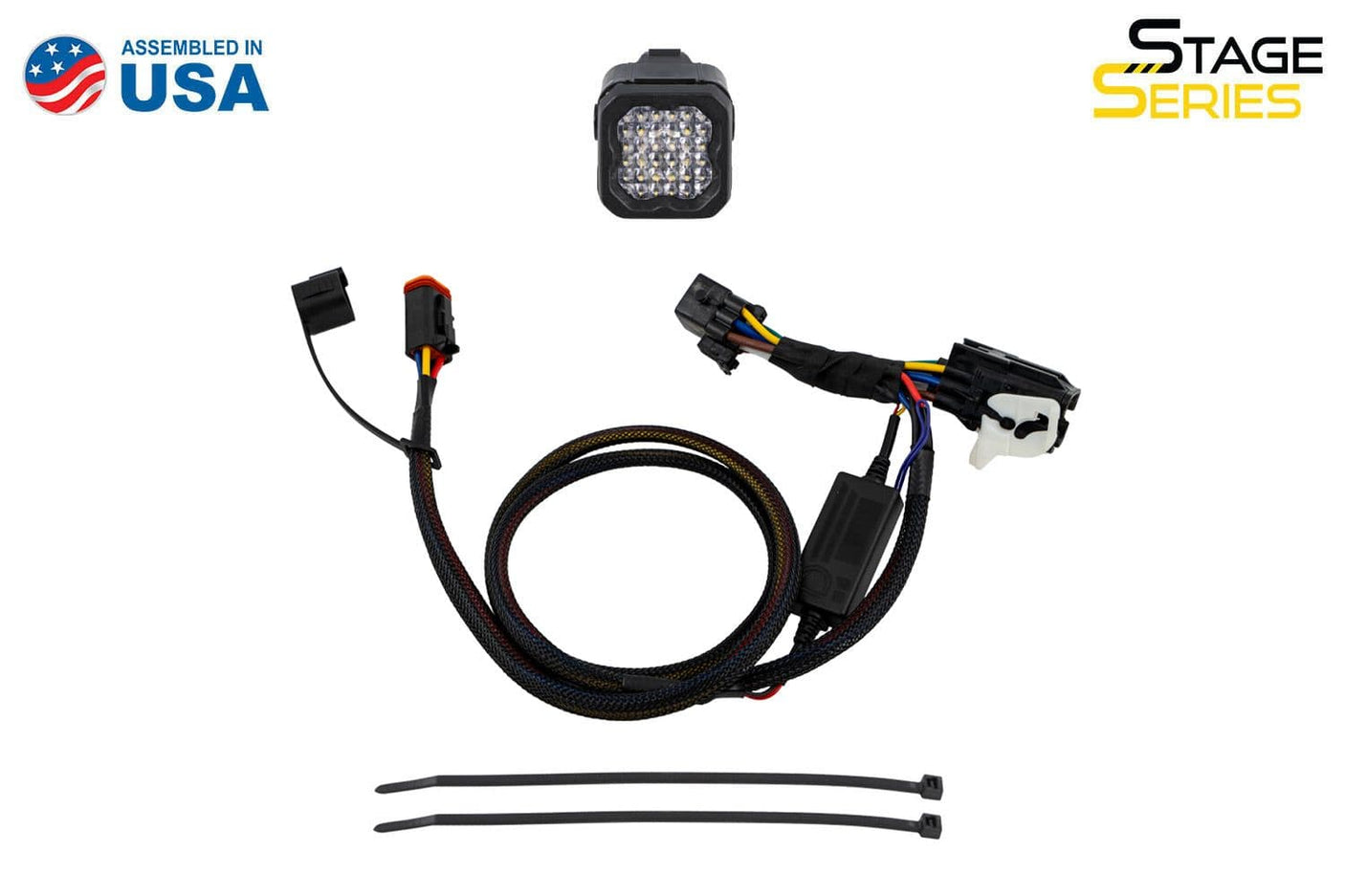 Diode Dynamics C1R + Brake HitchMount LED Pod Reverse Kit For 2005-2015 Toyota Tacoma