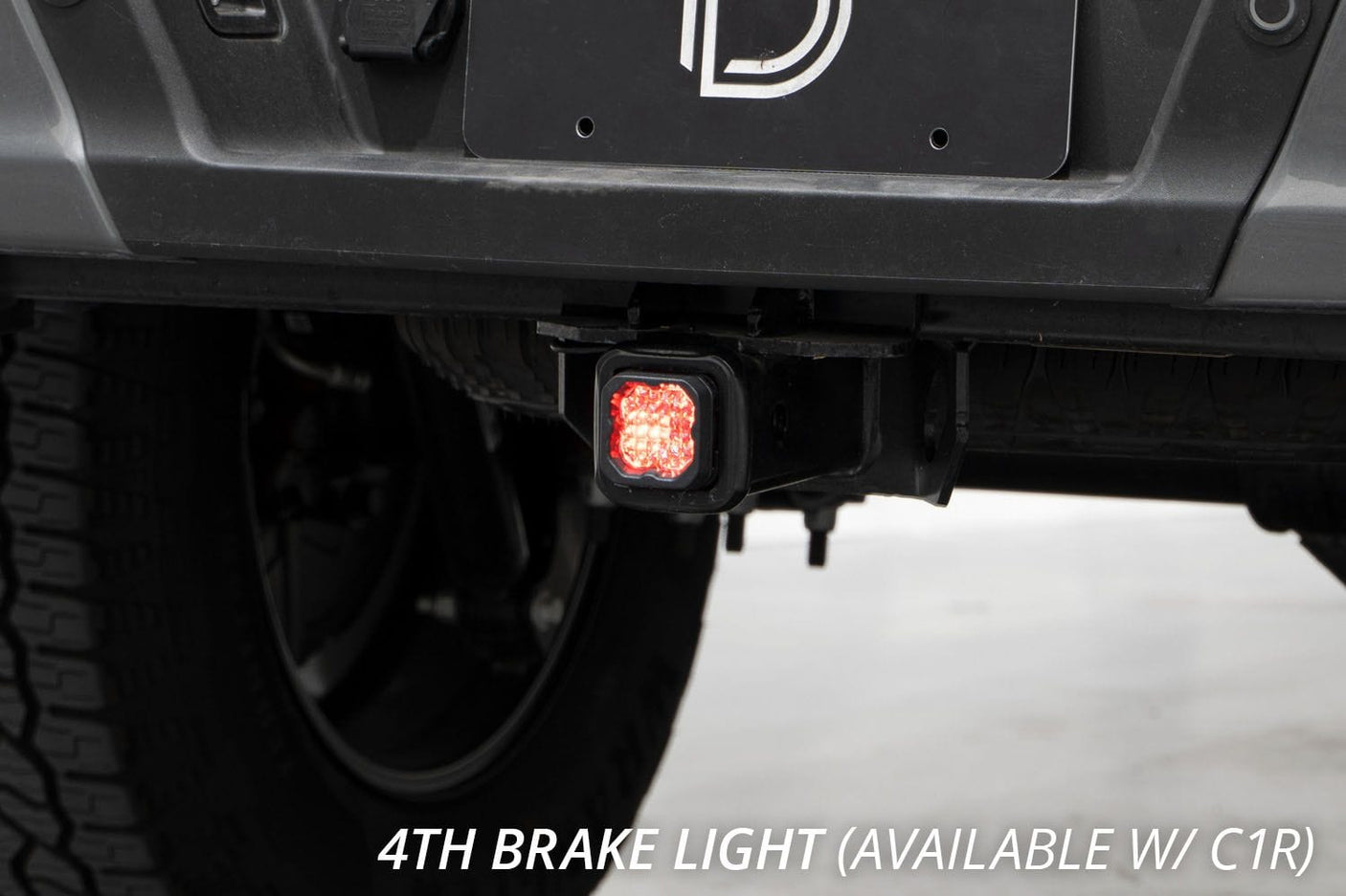 Diode Dynamics C1R + Brake HitchMount LED Pod Reverse Kit For 2005-2015 Toyota Tacoma