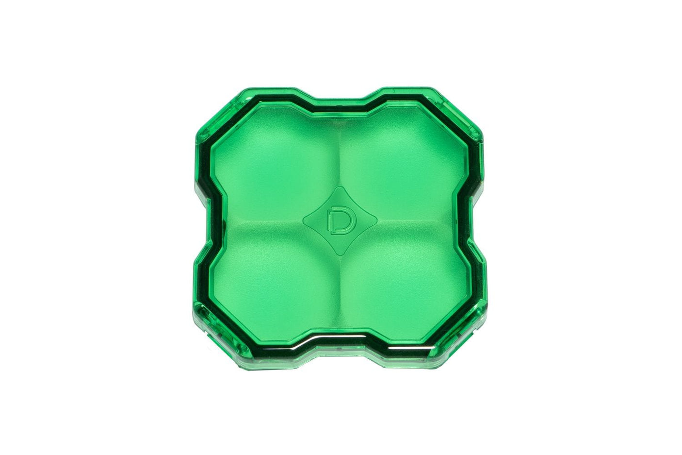 Diode Dynamics Clear / Green Stage Series Rock Light Lens (One)