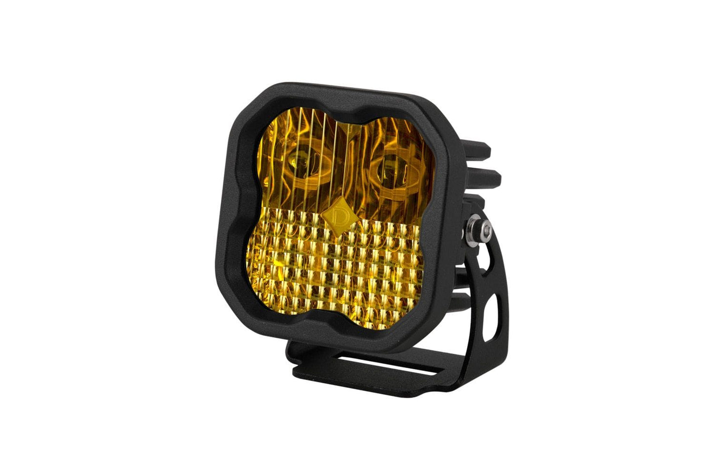 Diode Dynamics Combo / None Stage Series 3" SAE Yellow Pro LED Pod (One)