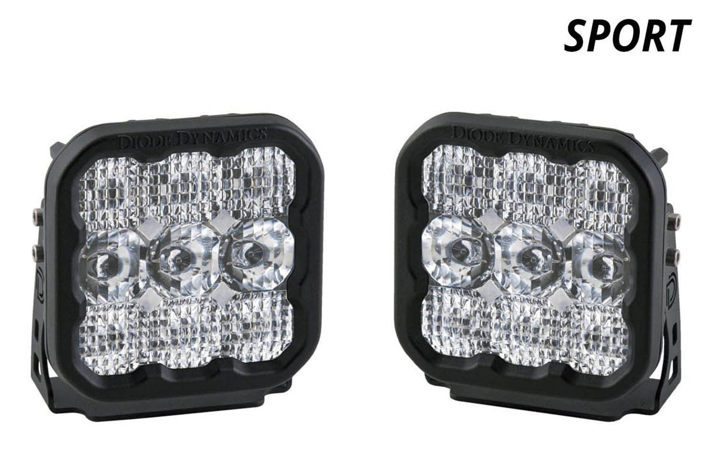 Diode Dynamics Combo Stage Series 5" White Sport LED Pod (Pair)
