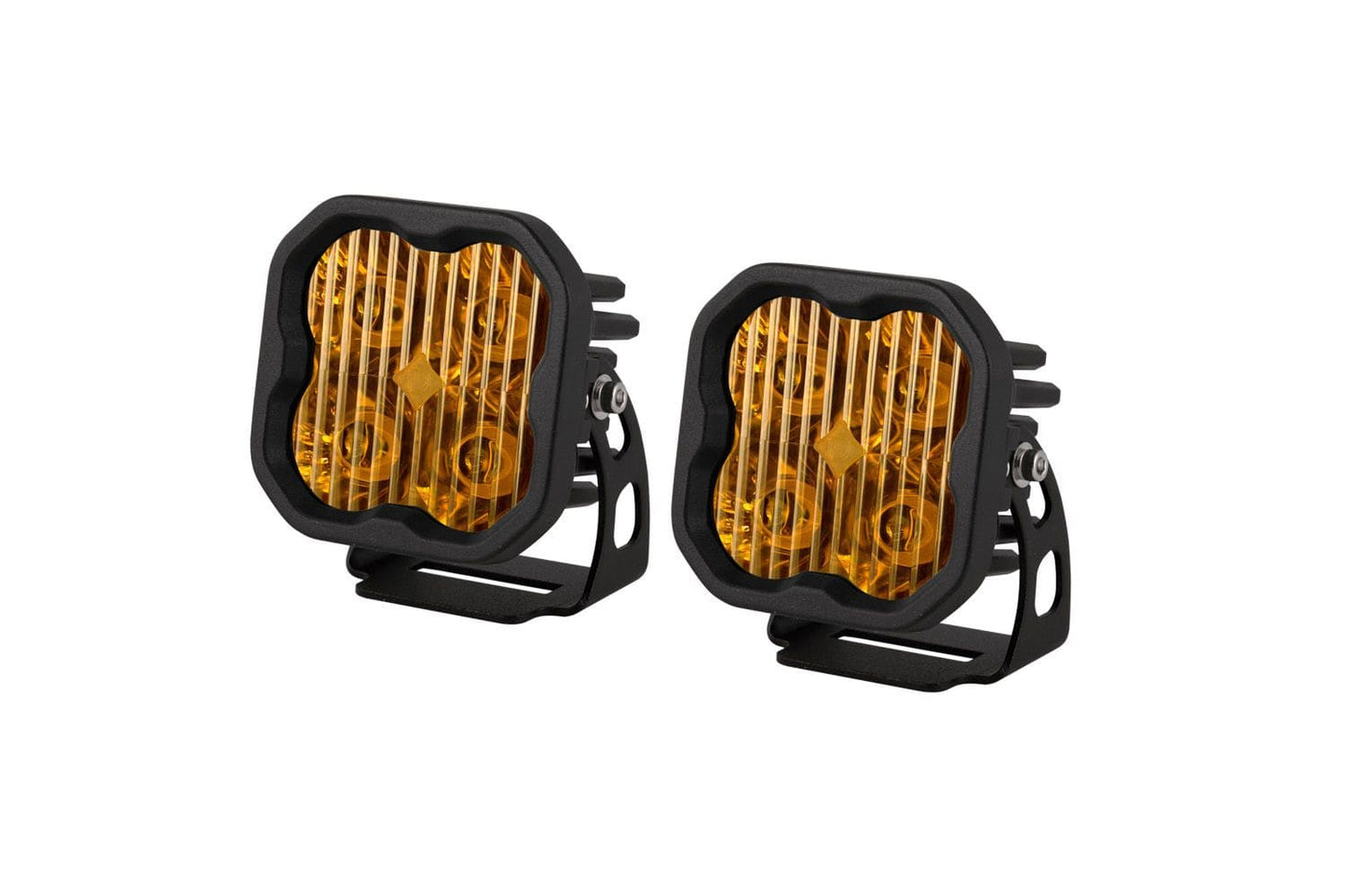 Diode Dynamics Driving / Amber Stage Series 3" SAE Yellow Max LED Pod (Pair)