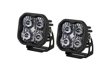 Diode Dynamics SAE/ Dot Driving / None Stage Series 3" SAE/DOT White Sport LED Pod (Pair)