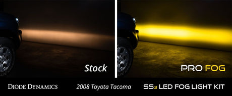 Diode Dynamics SS3 LED Fog Light Kit For 2005-2011 Toyota Tacoma