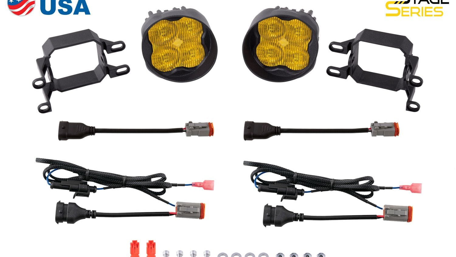 Diode Dynamics SS3 LED Fog Light Kit For 2016-2023 Toyota Tacoma