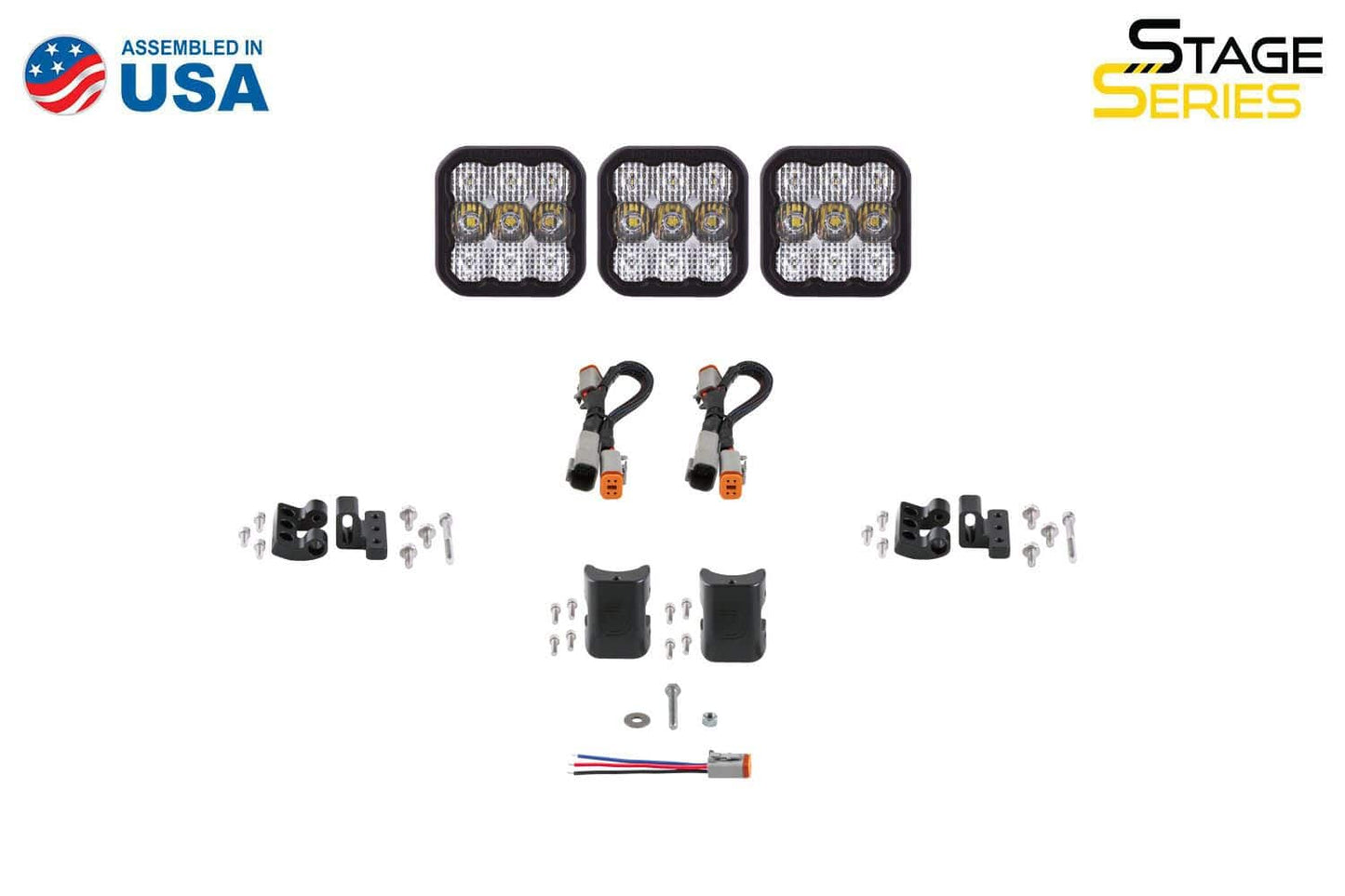 Diode Dynamics SS5 CrossLink 3-Pod LED Light Bar (One)