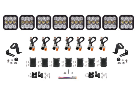 Diode Dynamics SS5 CrossLink 8-Pod LED Light Bar (One)