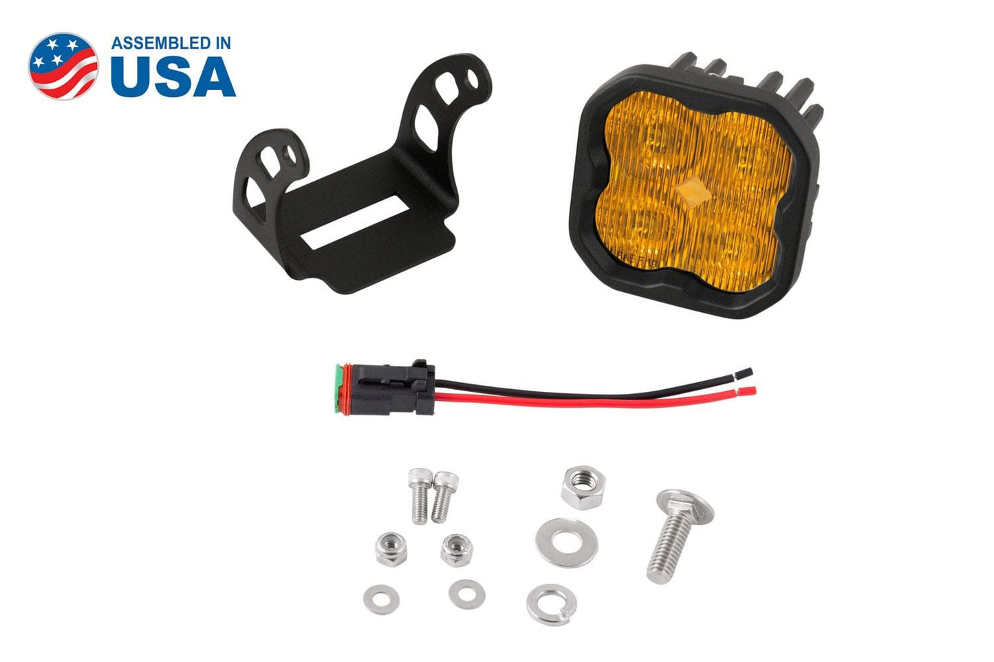 Diode Dynamics Stage Series 3" SAE Yellow Max LED Pod (One)