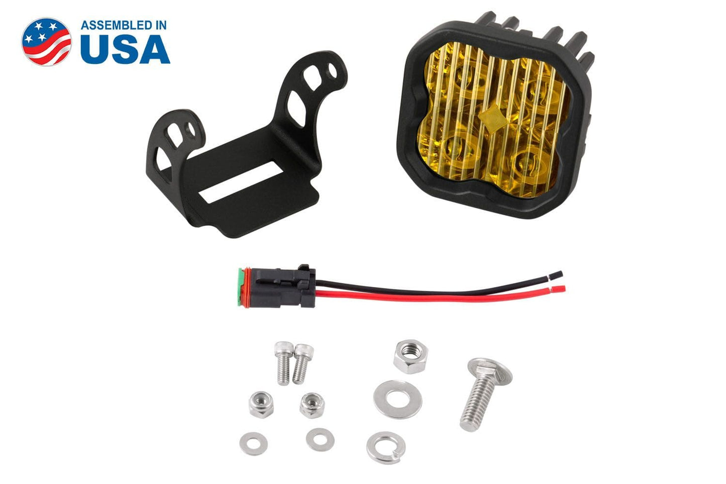 Diode Dynamics Stage Series 3" SAE Yellow Pro LED Pod (One)