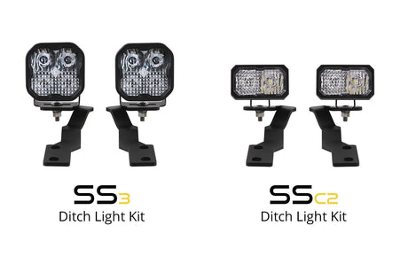 Diode Dynamics Stage Series Backlit Ditch Light Kit For 2016-2023 Toyota Tacoma