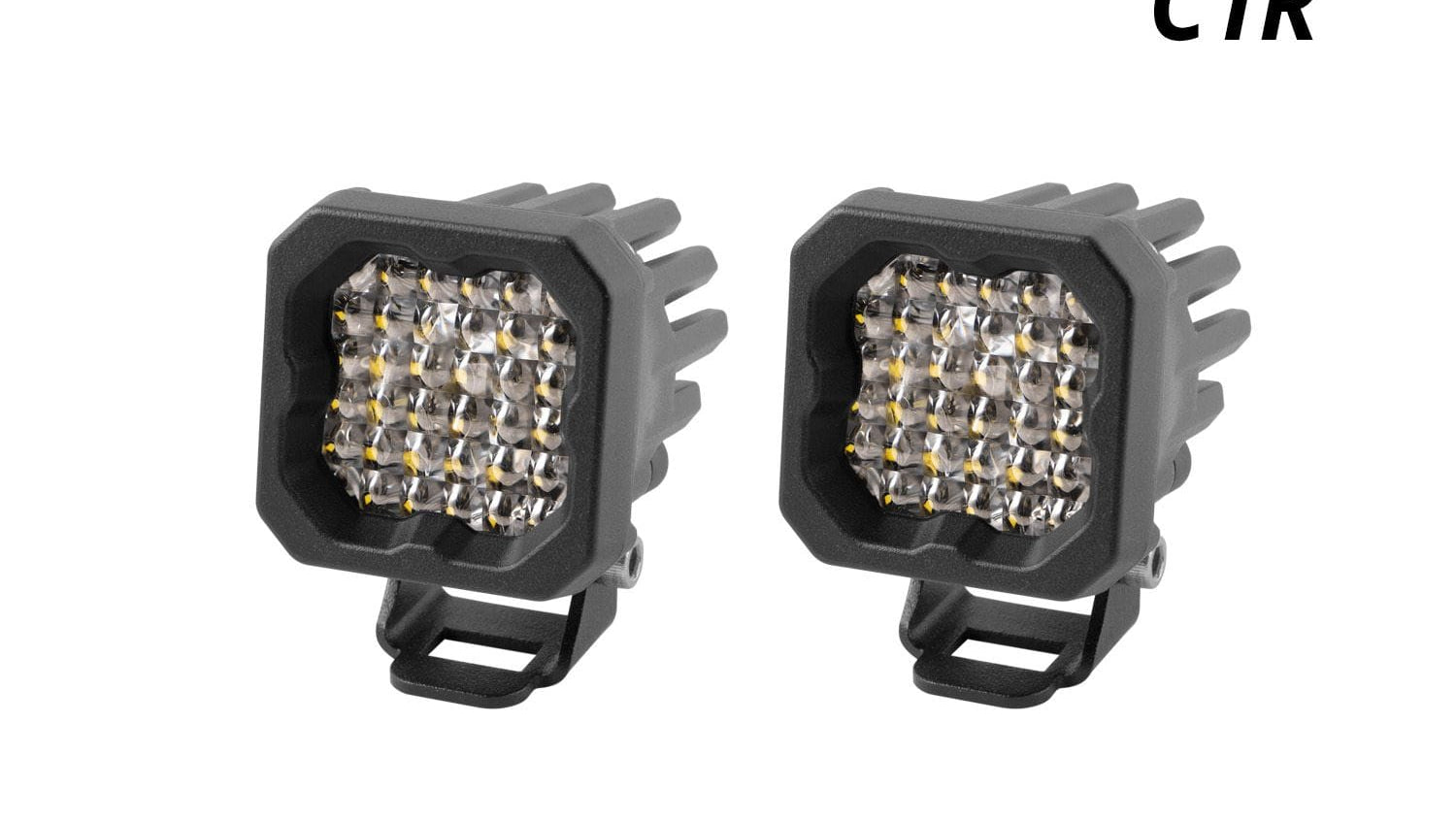 Diode Dynamics Stage Series C1R White Flood Standard LED Pod (Pair)