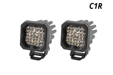 Diode Dynamics Stage Series C1R White Flood Standard LED Pod (Pair)