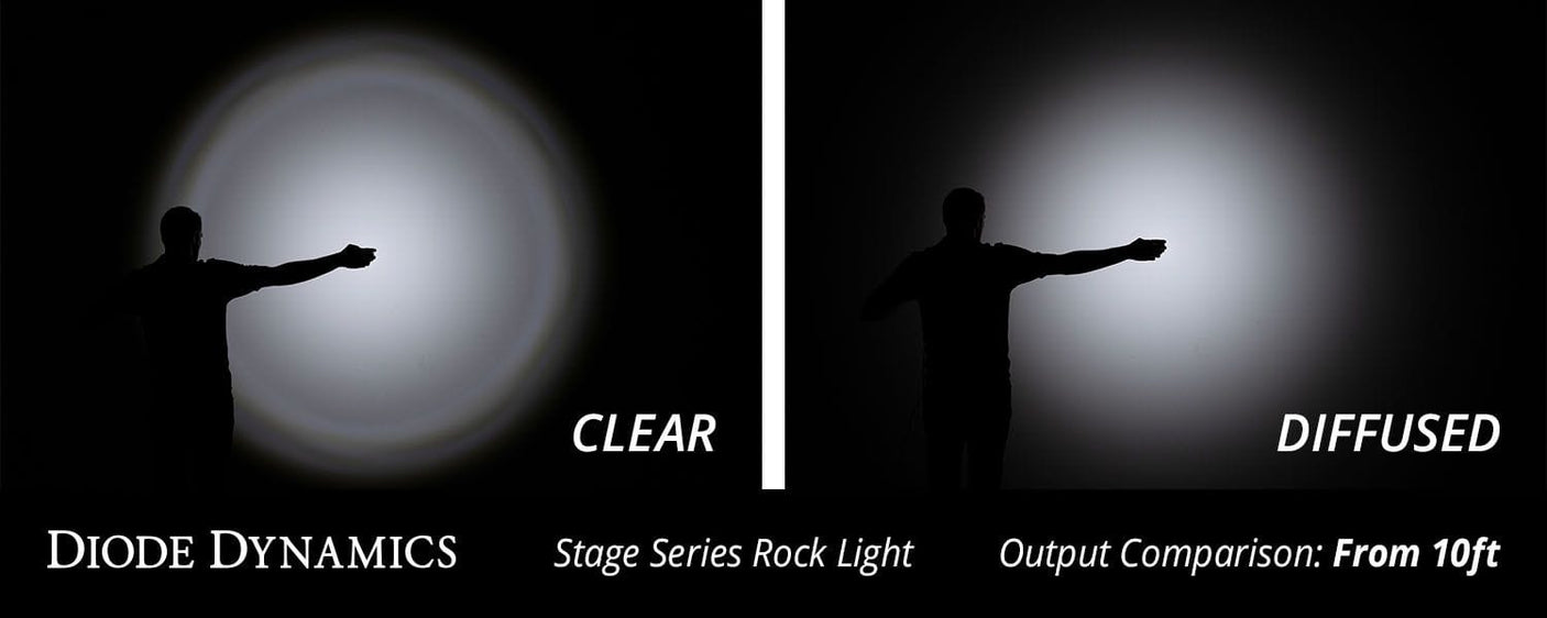 Diode Dynamics Stage Series Rock Light Lens (One)