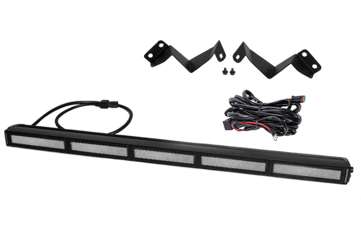 Diode Dynamics White Flood / One 30" Light Bar 2016-2023 Toyota Tacoma Stealth Light Bar Kit