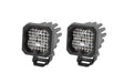 Diode Dynamics Wide / Cool White (6000K) Stage Series C1 White Pro Standard LED Pod (Pair)