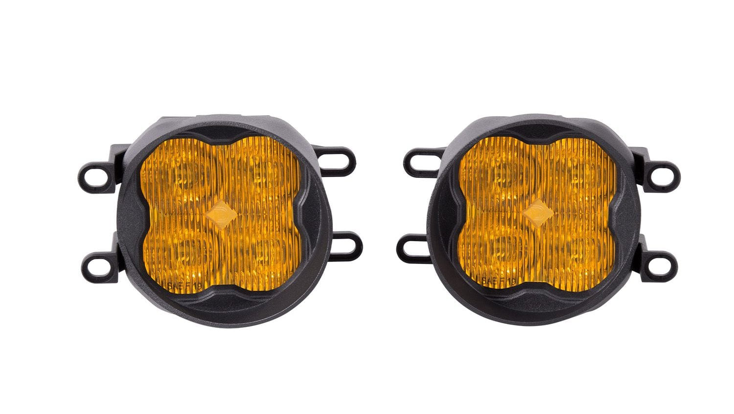 Diode Dynamics Yellow SAE Fog / Max / Yes SS3 LED Fog Light Kit For 2016-2023 Toyota Tacoma
