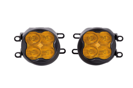 Diode Dynamics Yellow SAE Fog / Max / Yes SS3 LED Fog Light Kit For 2016-2023 Toyota Tacoma