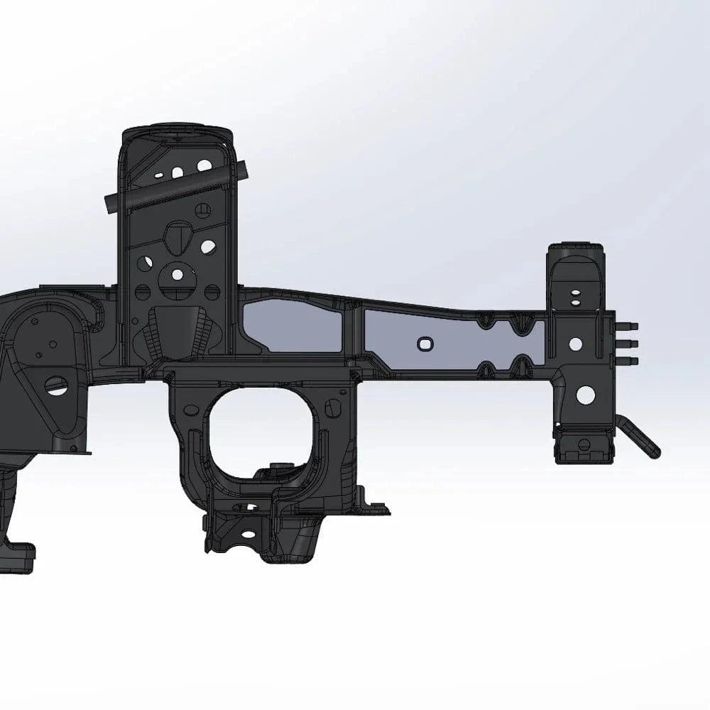 DRT Fabrication Builder Parts Front Frame Gussets / Tacoma / 2016-2023