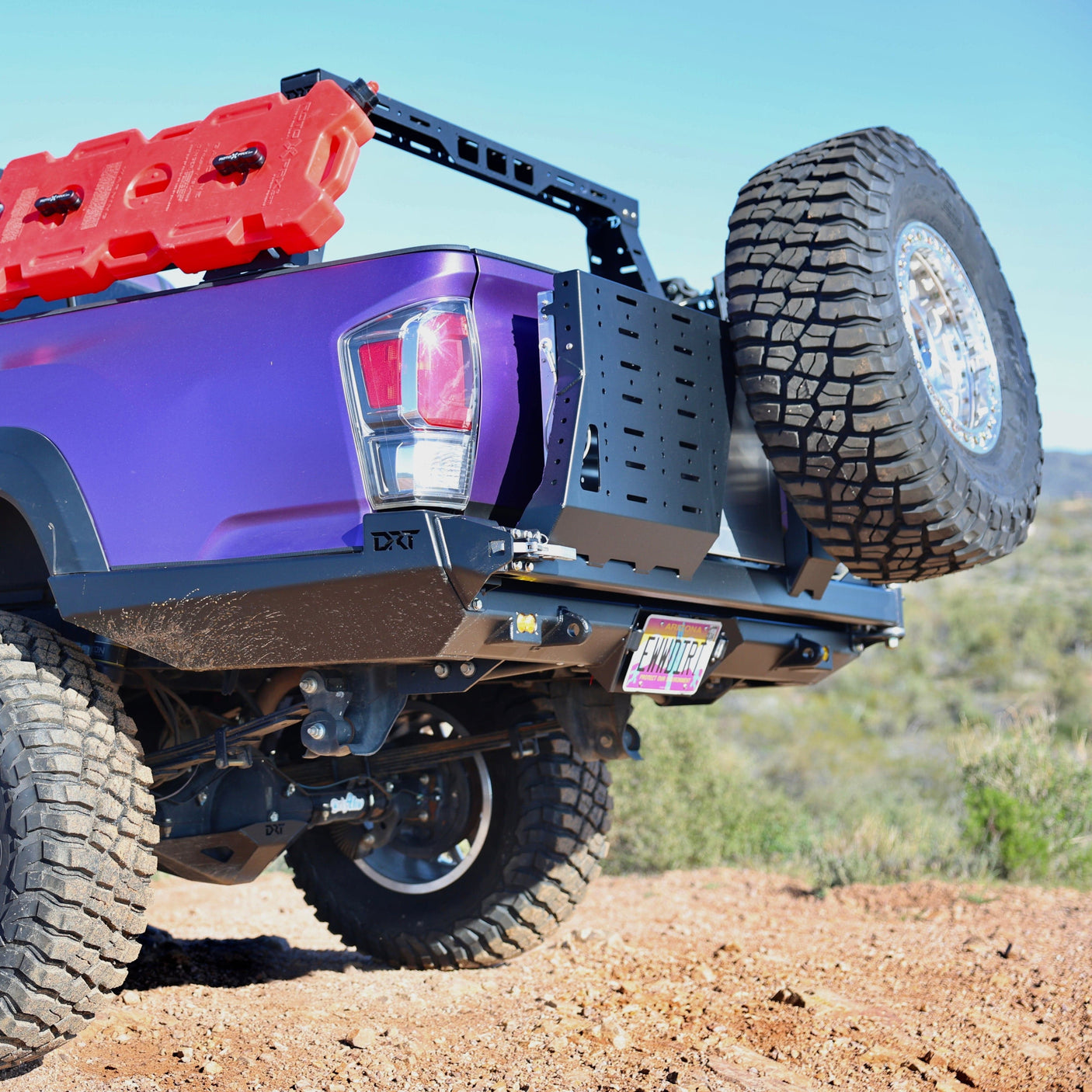 DRT Fabrication Tacoma High Clearance Rear Bumper / 3rd Gen / 2016-2023