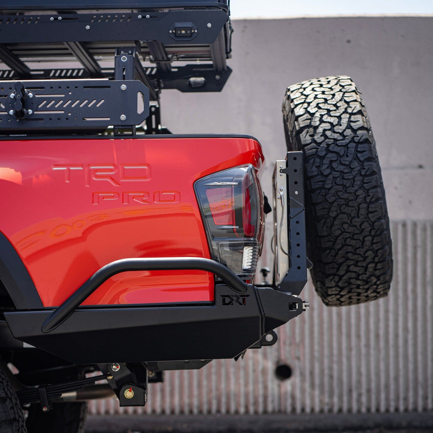 DRT Fabrication Tacoma High Clearance Rear Bumper / 3rd Gen / 2016-2023