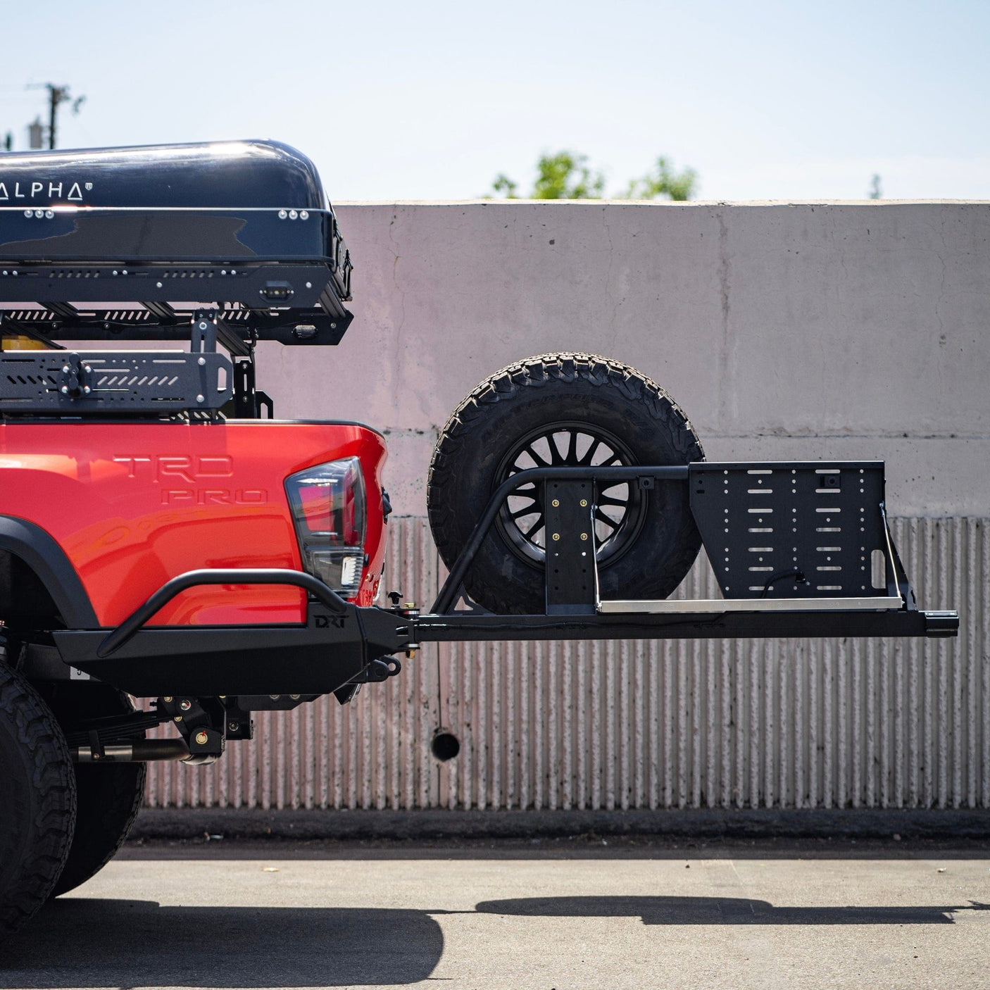 DRT Fabrication Tacoma High Clearance Rear Bumper / 3rd Gen / 2016-2023