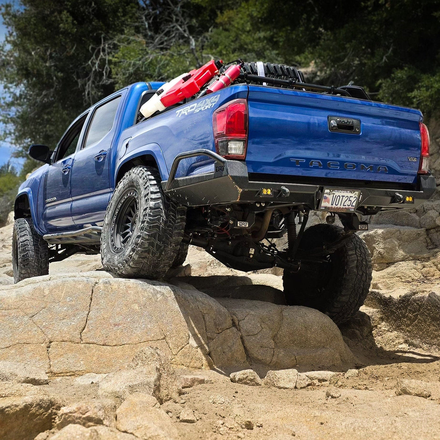 DRT Fabrication Tacoma High Clearance Rear Bumper / 3rd Gen / 2016-2023