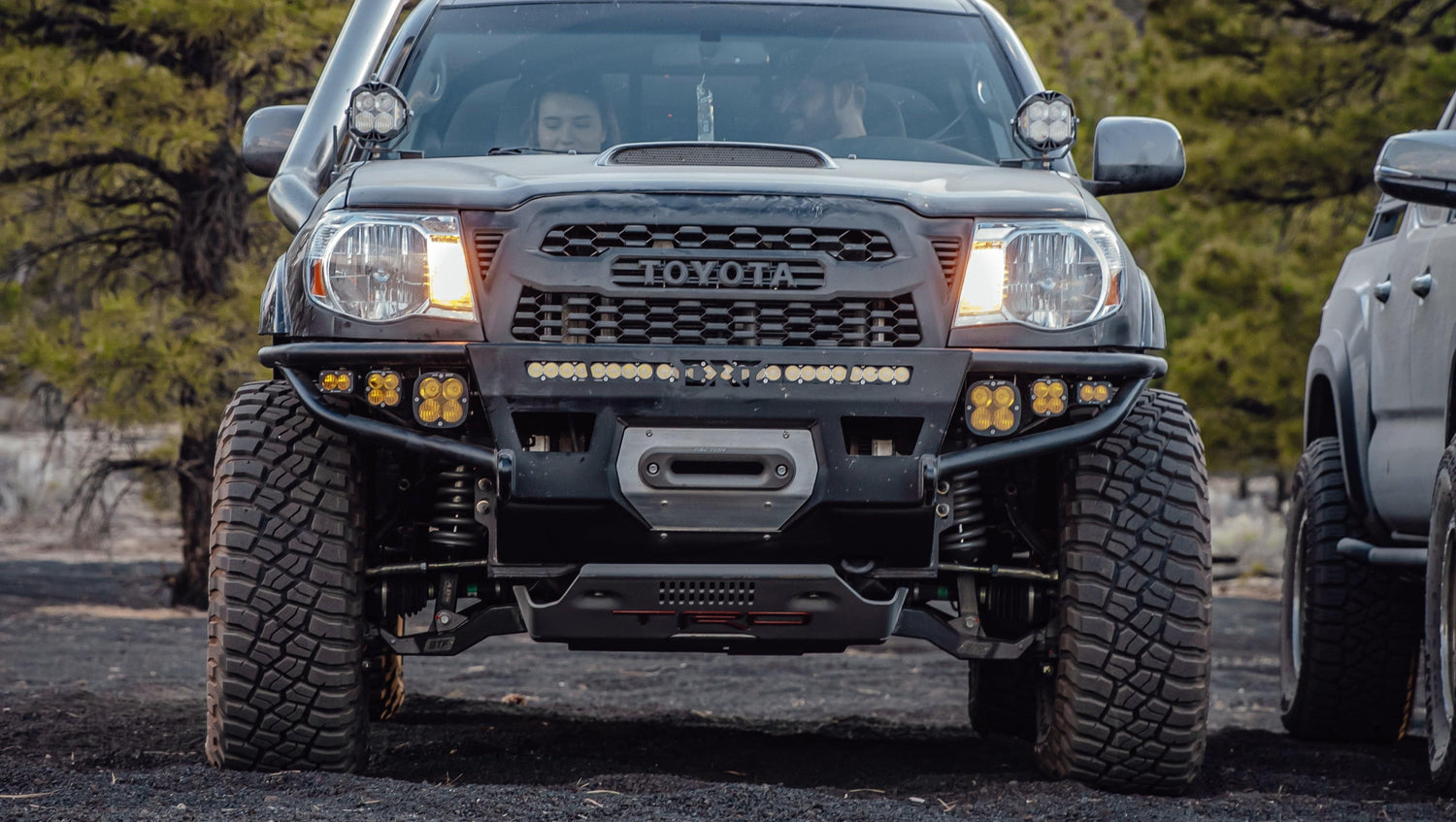 DRT Fabrication Tacoma Hybrid Front Bumper / 2nd Gen / 2005-2011