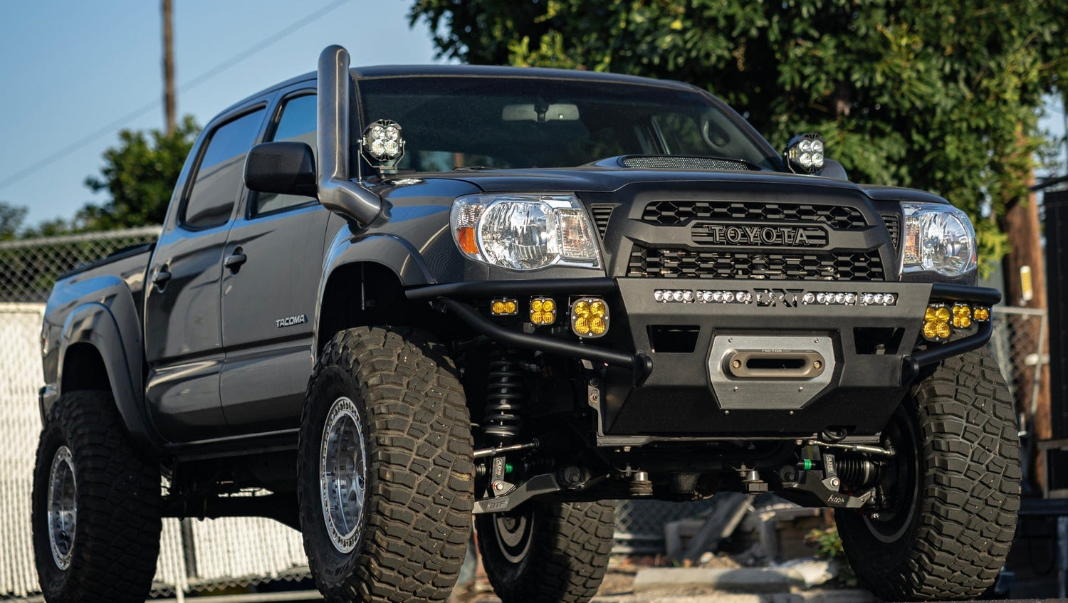 DRT Fabrication Tacoma Hybrid Front Bumper / 2nd Gen / 2005-2011
