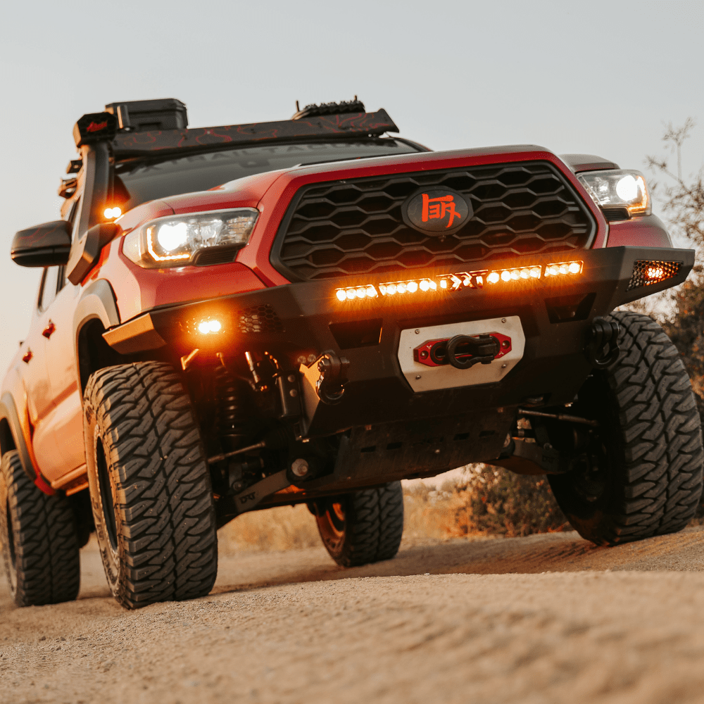 DRT Fabrication Tacoma Plated Front Bumper / 3rd Gen / 2016-2023