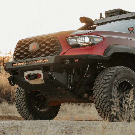 DRT Fabrication Tacoma Plated Front Bumper / 3rd Gen / 2016-2023