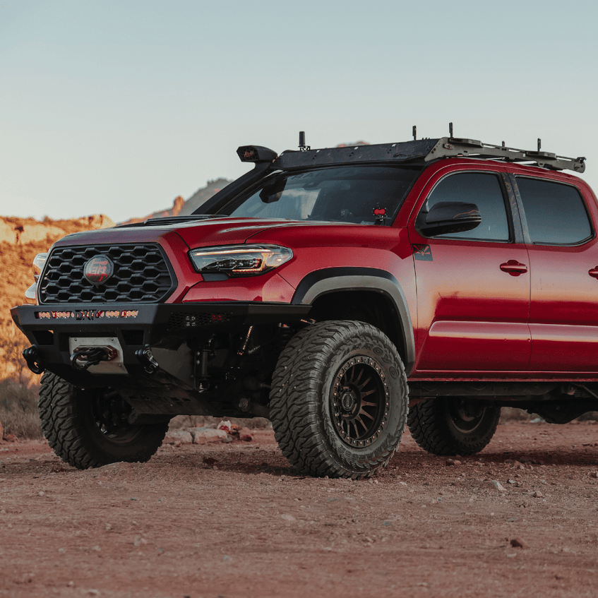 DRT Fabrication Tacoma Plated Front Bumper / 3rd Gen / 2016-2023